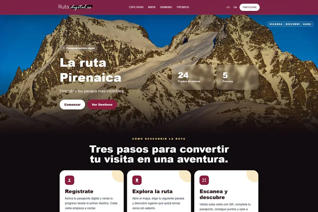 Imagen ejemplo de ruta digital