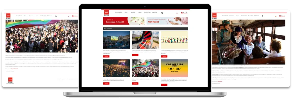 Captura del Blog de Turismo de la Comunidad de Madrid