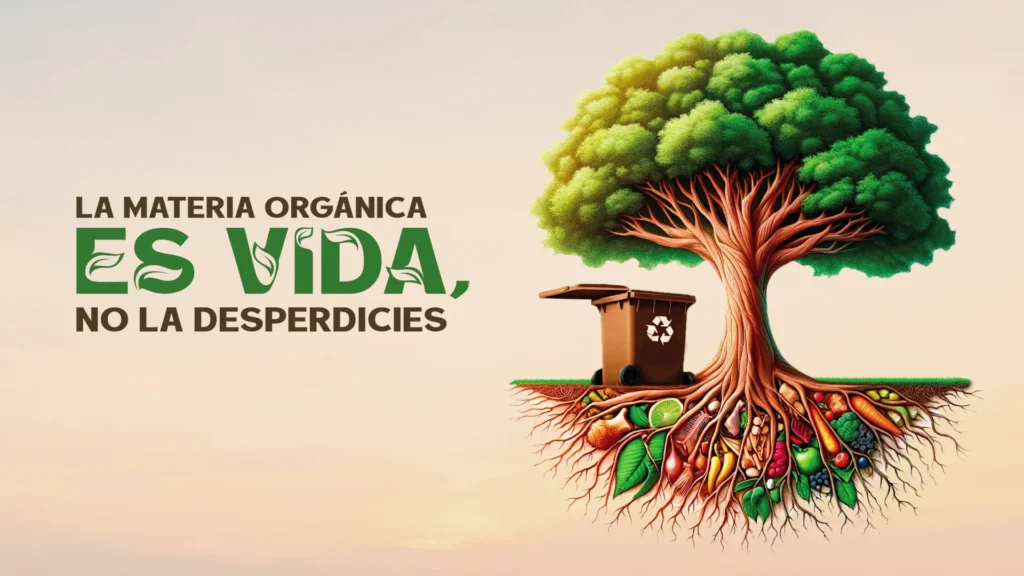 Frame del spot La materia orgánica es vida
