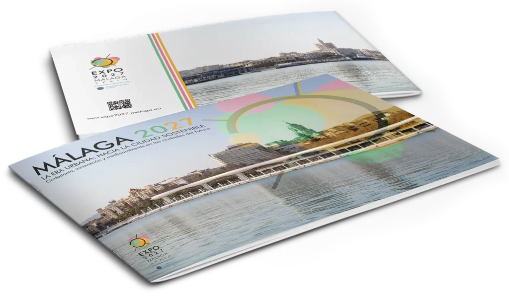Catálogos realizados para la Exposición Málaga 2027