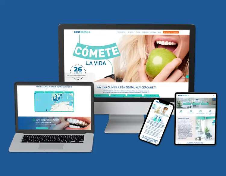 Ver proyecto web Asisa Dental
