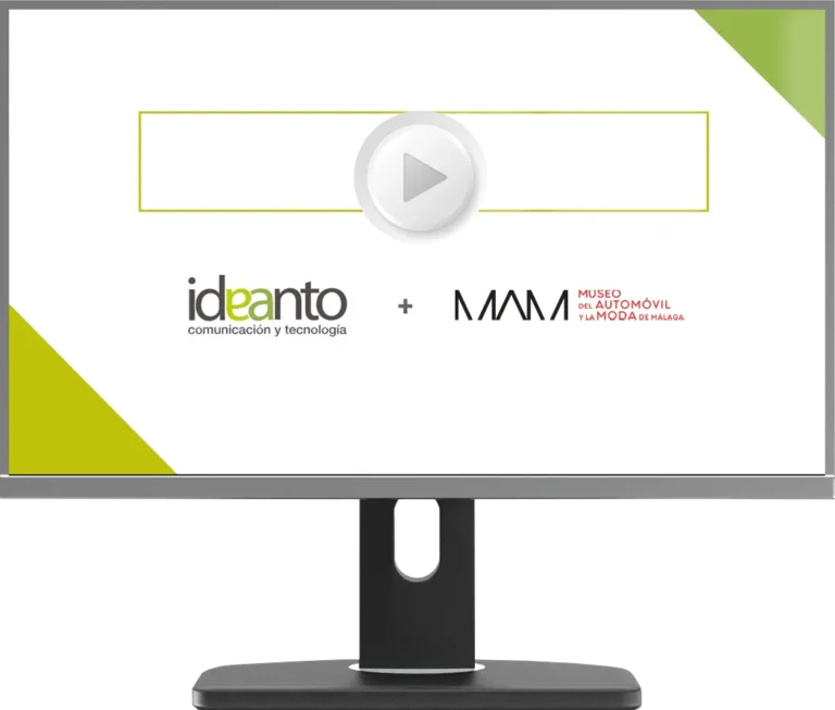 Pantalla Proyecto MAM en vídeo