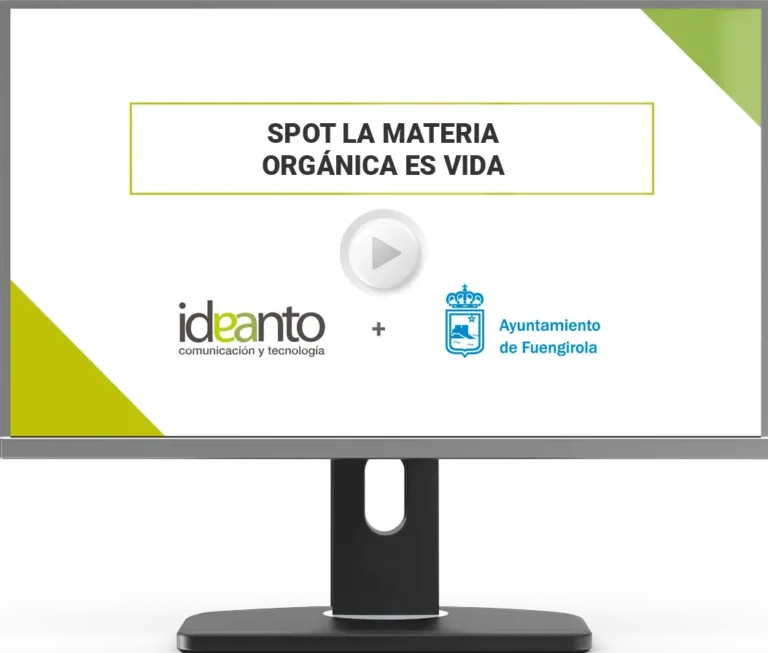 Ver spot La materia orgánica es vida