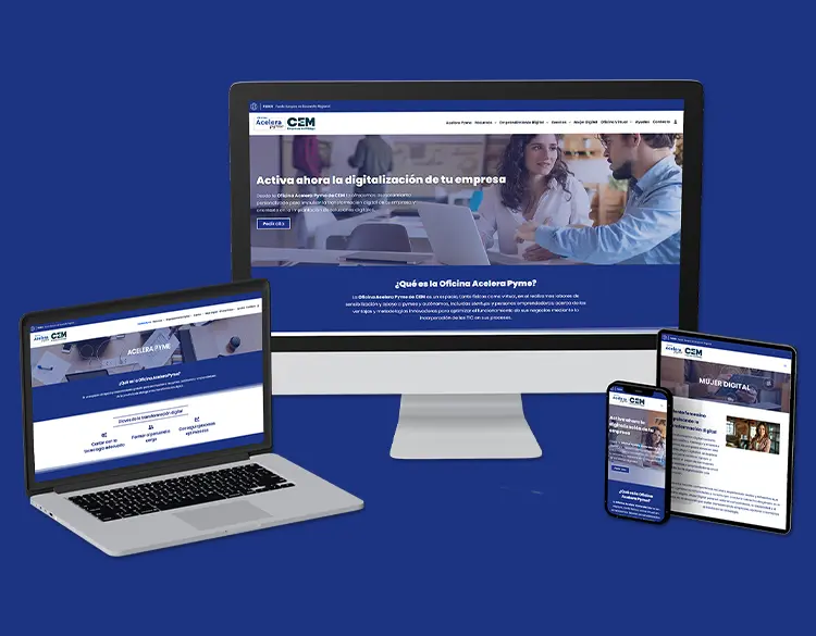 Ver proyecto web Acelera Pyme CEM