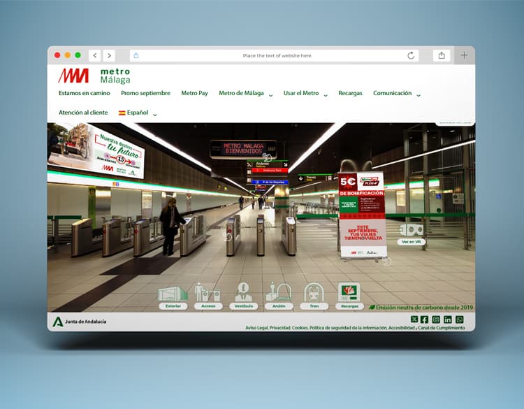 imagen destacada del proyecto Metro de Málaga